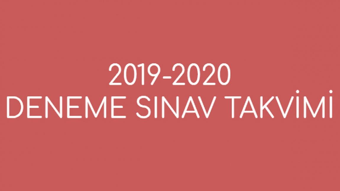 2019-2020 BİHO DENEME SINAVI TAKVİMİ